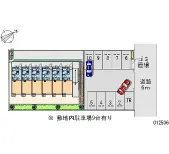 ★手数料０円★つくば市花畑３丁目　月極駐車場（LP）